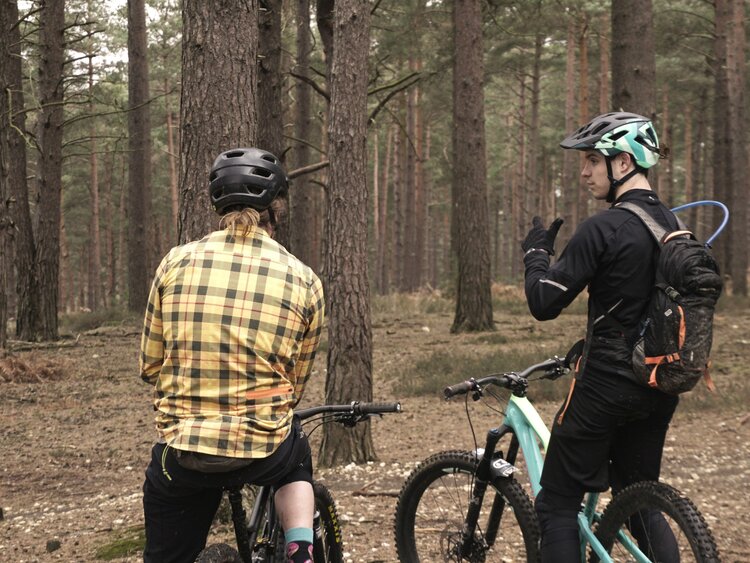 MTB coaching on the trails